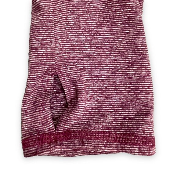 Splendid Women Size L Active Fitted Top Long Sleeves Round Neck Uneven Hi-Lo Hem - Picture 14 of 14